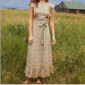 NWT Christy Dawn Quinn Plaid Dress Size XS